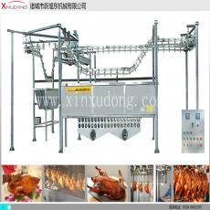 <b>燒雞、鴨過油懸掛式油炸生產線</b>